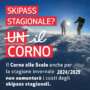 Prevendita degli skipass stagionali. Terzo anno consecutivo senza aumenti