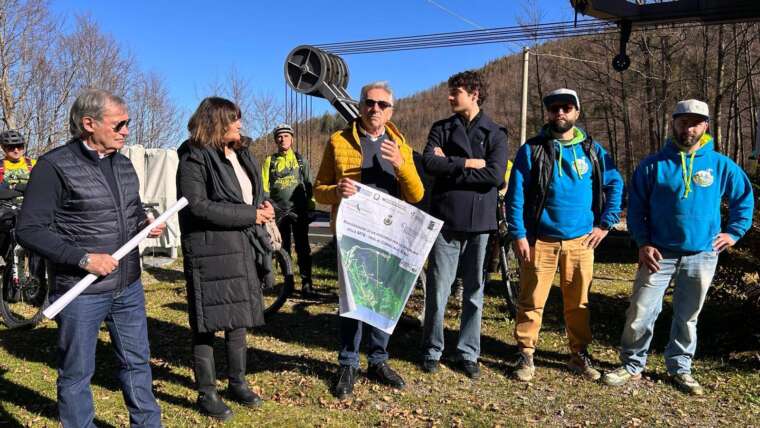 Inaugurata al Corno alle Scale una pista per le Mountain Bike